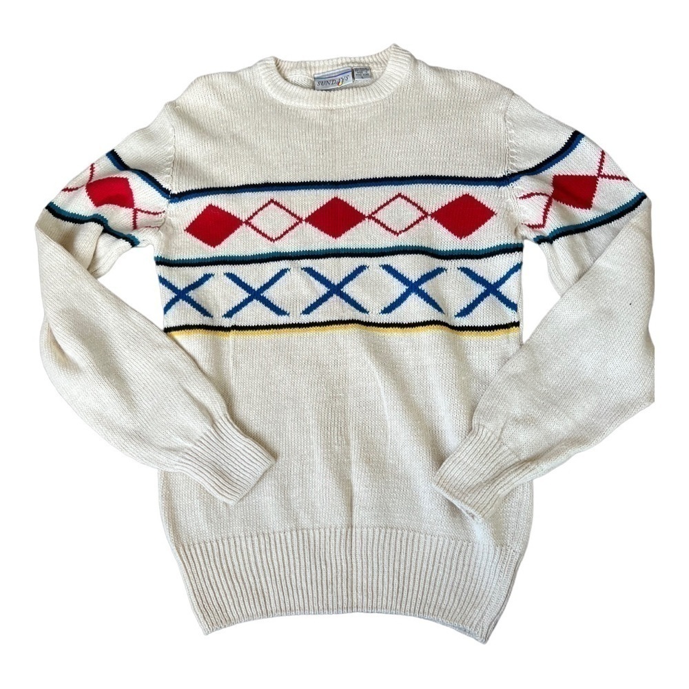 Sunday vintage sweater‎ womens size L